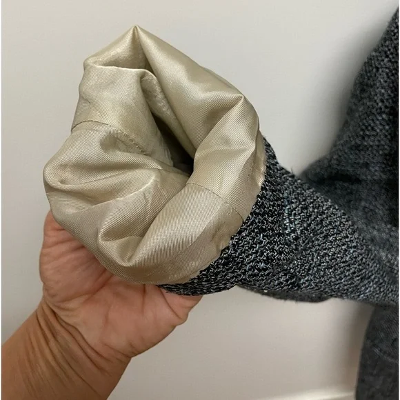 Christian Dior Men’s Tweed Blazer light blue, cream, black Tailored Vintage - Picture 11 of 16